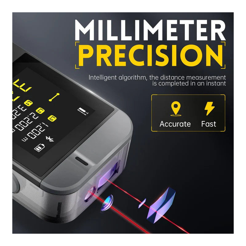 Dalmierz laserowy FNIRSI IR40 40 m Bluetooth | Avifly