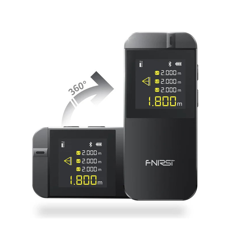 Dalmierz laserowy FNIRSI IR40 - miernik odległości 40 m, Bluetooth, ekran IPS