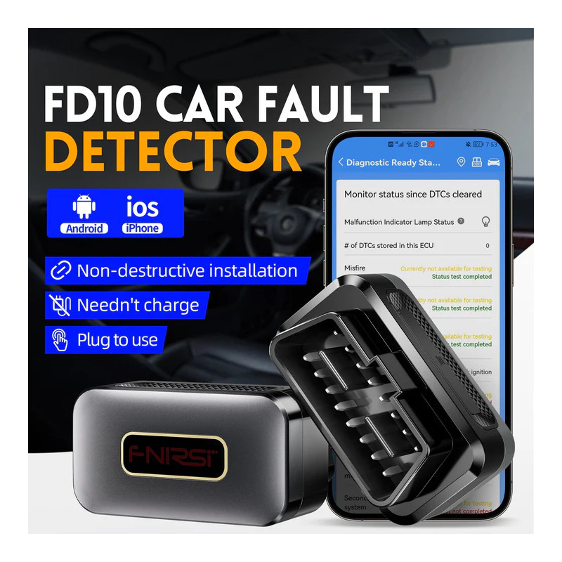Interfejs diagnostyczny OBD2 FNIRSI FD10 BT 5.1 | Avifly