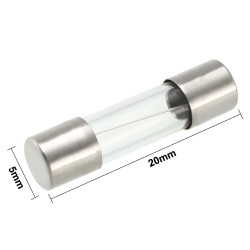Bezpiecznik topikowy 555 Z000743 - szybki 5 A 250 V, szklany 5 x 20 mm, 1 sztuka