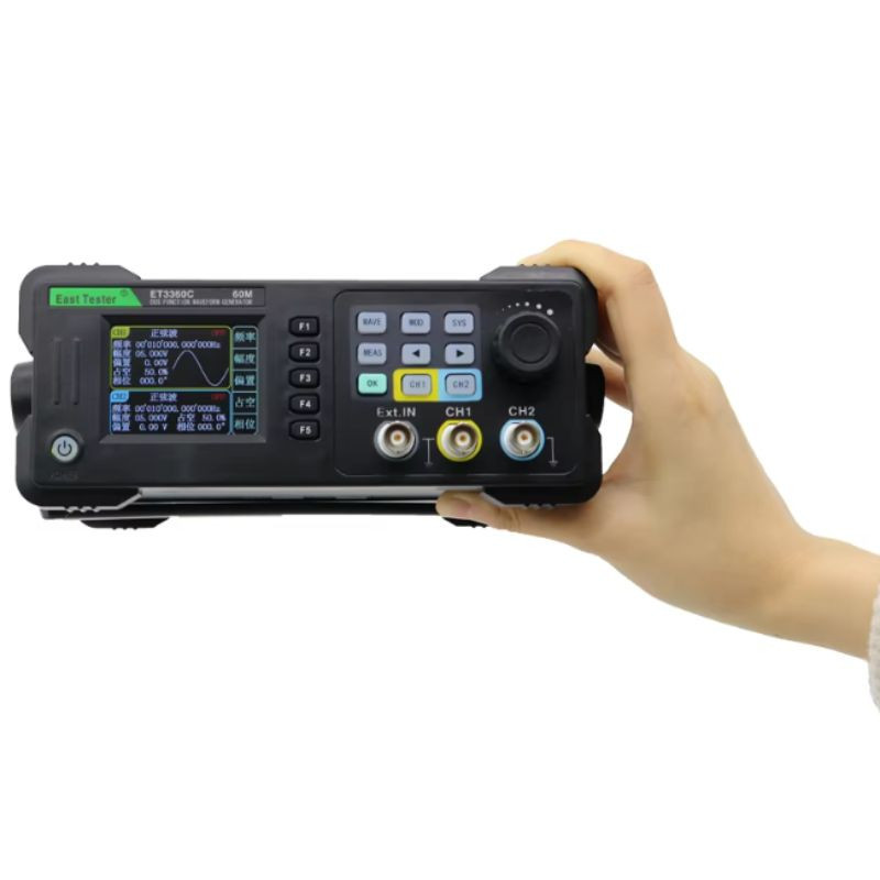 Generator funkcyjny East Tester ET3320C - 2 kanały, 20MHz, 200MSa/s, DDS