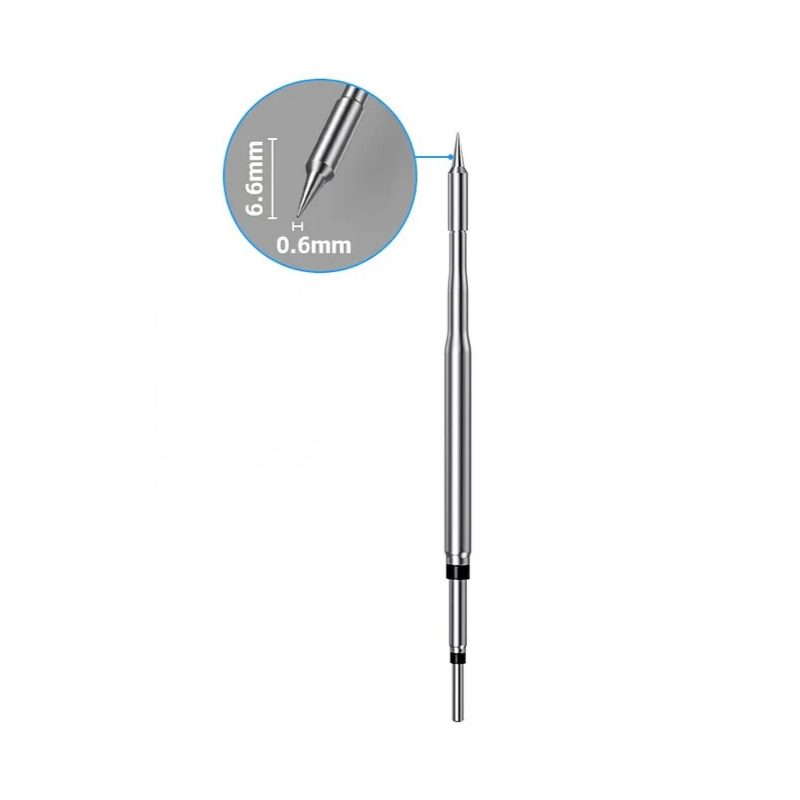 Grot lutowniczy FNIRSI HS02B-I - ostry grot precyzyjny 0.6 mm do lutownicy HS-02B