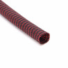 Oplot kablowy Avifly PET 6 mm dwukolorowy - rozciągliwa osłona przewodów, 1 m