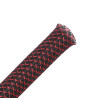 Oplot kablowy Avifly PET 6 mm dwukolorowy - rozciągliwa osłona przewodów, 1 m