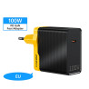 Zasilacz FNIRSI 100W PD GaN USB-C wtyk EU | Avifly