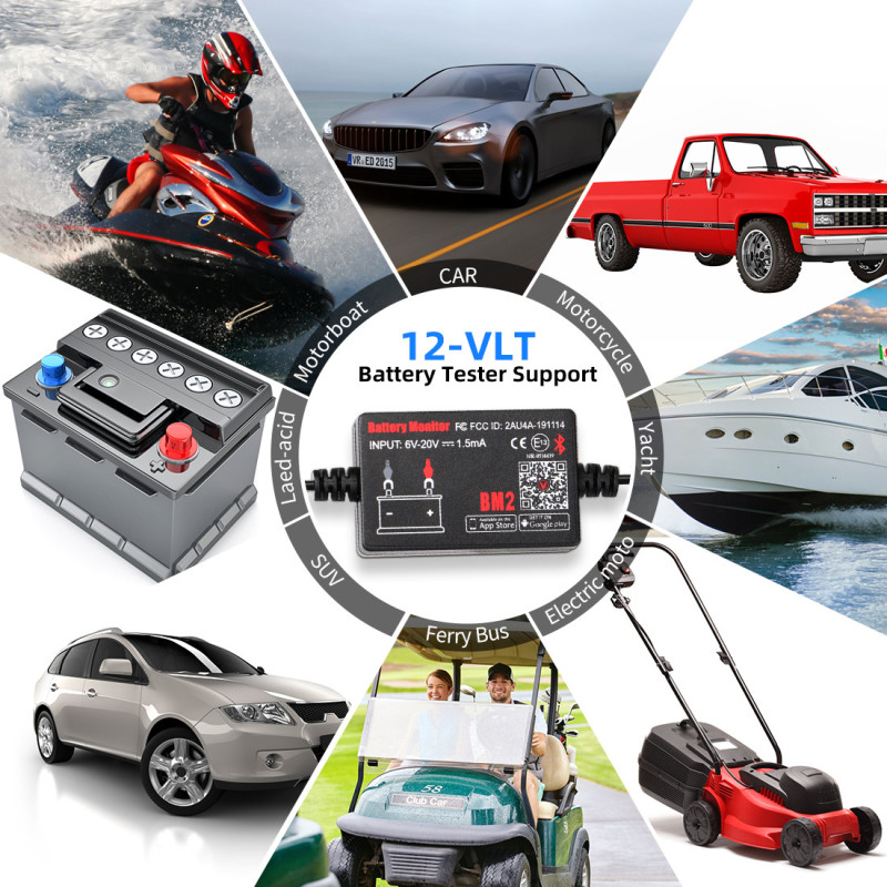 Monitor akumulatora Quicklynks BM2 Bluetooth | Avifly