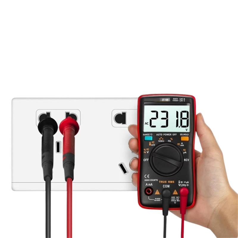 Multimetr ANENG AN8009 True RMS 9999 NCV 10A | Avifly