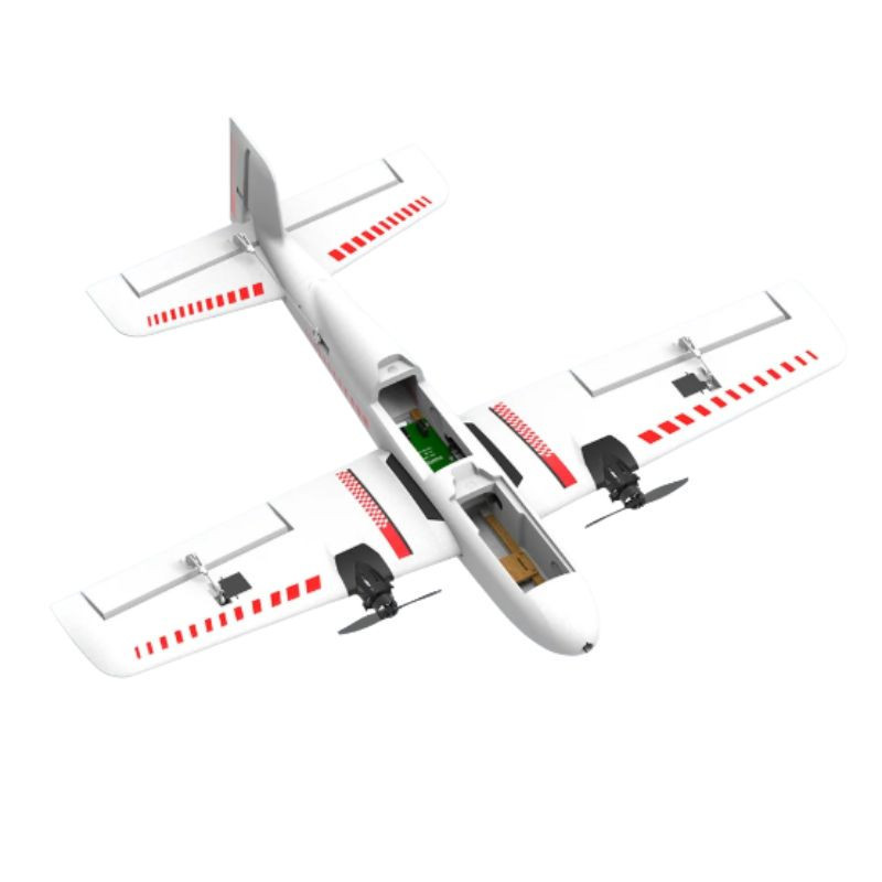 Samolot RC HEEWING Hunter H1 Humi PNP - model 680 mm, napęd 2x 1504, zasilanie 2S
