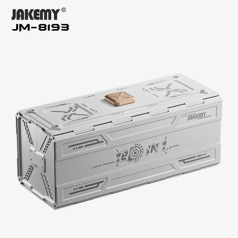 Zestaw wkrętaków precyzyjnych JAKEMY JM-8193 - 180 w 1, elektryczny wkrętak, 3 poziomy momentu