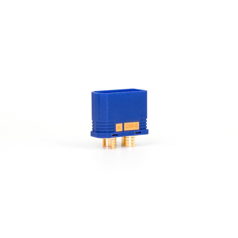 Złącze wysokoprądowe QS Electronic QS8 Anti-Spark - komplet męski + żeński, 110 A, 500 V DC