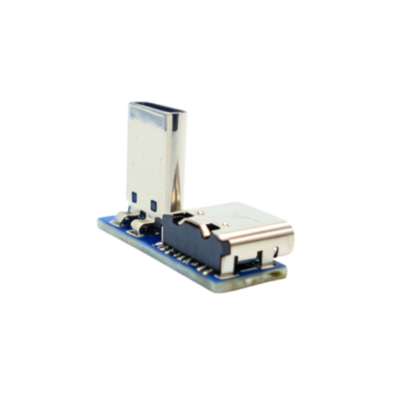 Adapter kątowy USB-C Avifly FA-078 - przejściówka 90 stopni USB-C męski - żeński