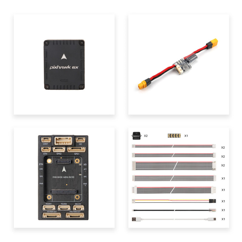 Pixhawk 6X(Rev8) Mini Set+M9N GPS