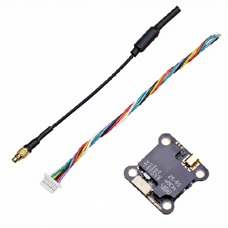 Nadajnik wideo FPV JHEMCU VTX20-600 - 5.8GHz, 600mW, 40CH, montaż 20x20mm