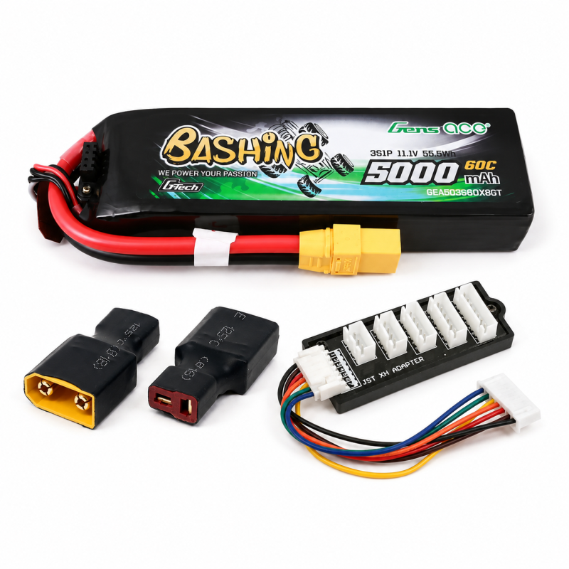 Zestaw LiPo Gens Ace 5000mAh 3S XT90 T-Dean | Avifly