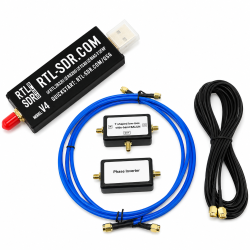 Zestaw SDR RTL-SDR V4 + Airspy YouLoop - odbiornik 500 kHz-1,75 GHz i antena HF/VHF