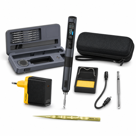 Zestaw lutowniczy FNIRSI HS-02B 100W USB-C | Avifly