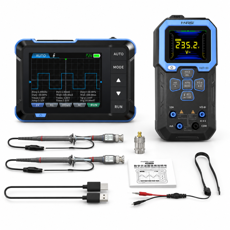 Zestaw FNIRSI DSO-153 High Profile DMT-99 | Avifly