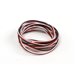 Przewód serwa 26AWG JR Futaba 3-żyłowy 1mb