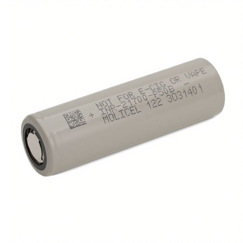 Ogniwo Li-Ion Molicel INR21700-P50B 5000mAh - 21700, 3.6V, 50A, Flat Top