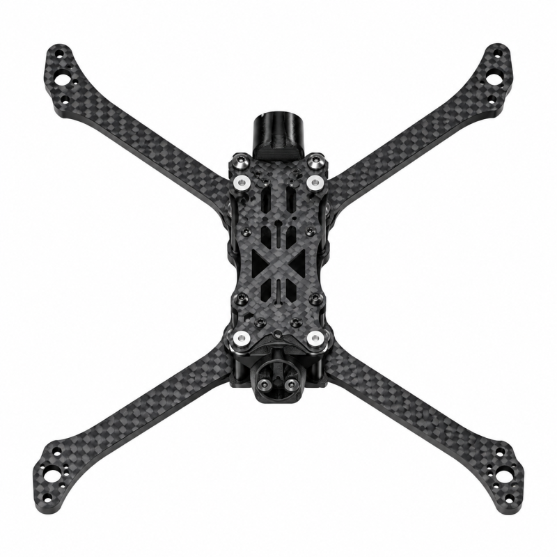 Rama do drona FPV FlyFishRC Hunter 5 HZN - Racing 5.1 cala, T700, HDZero Nano 90 V2