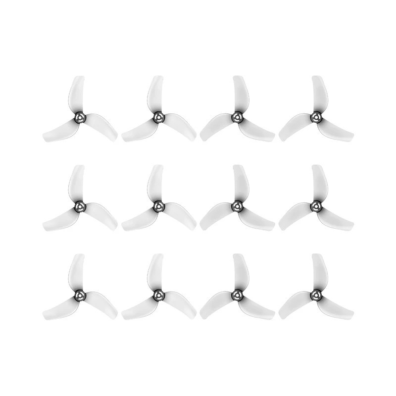 Śmigła FPV Gemfan 1811 3-łopatowe - 45 mm, otwór 1.5 mm, 12 szt.