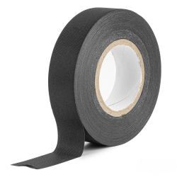 TAŚMA TKANINOWA IZOLACYJNA 19mm x 15m Czarna do Kabli Przewodów