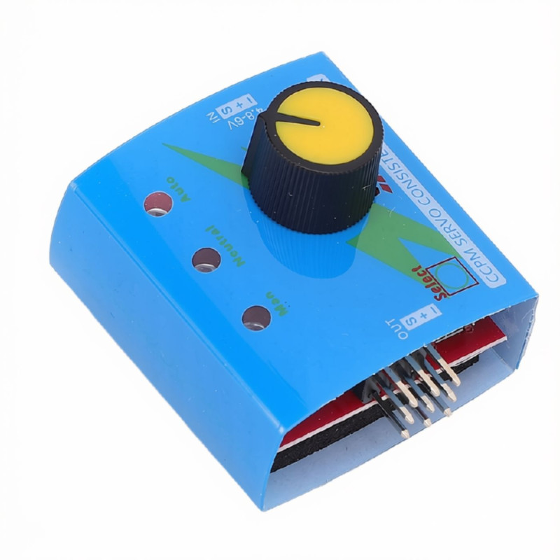 Tester serw RC - 3 wyjścia, sterowanie ESC, zasilanie 4,8-6 V
