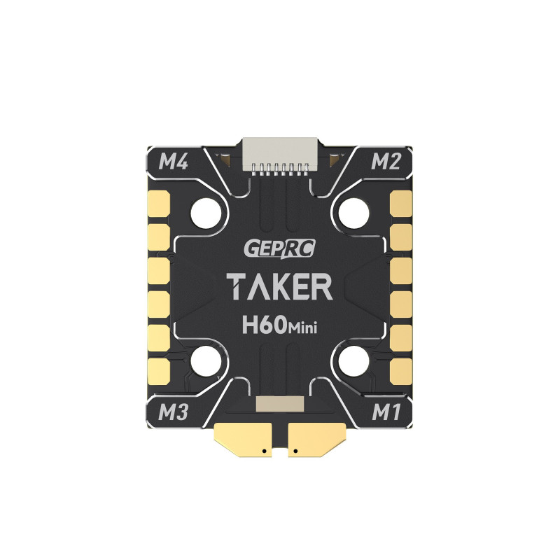 Regulator obrotów ESC GEPRC TAKER H60 Mini AM32 60A 4w1 - 3-8S LiPo, montaż 20x20 mm