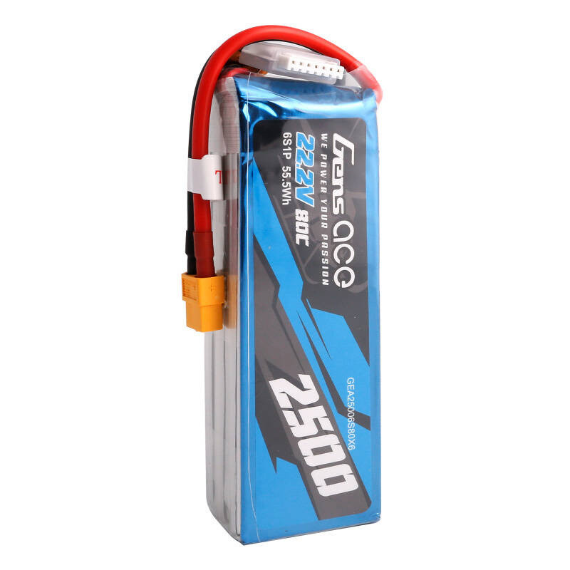 Akumulator LiPo Gens Ace 2500mAh 6S 80C | Avifly