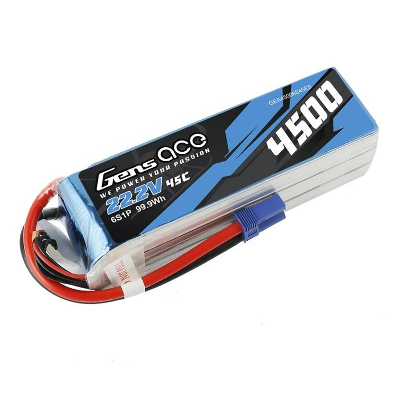 Akumulator LiPo Gens Ace 4500mAh 6S 45C | Avifly