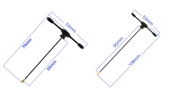 Lekka antena T 2.4GHz z UFL