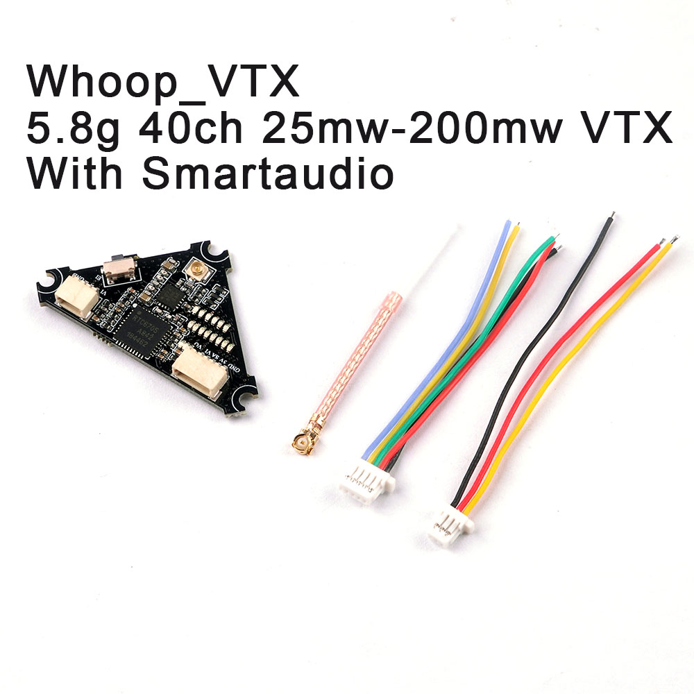 Zawartość zestawu HappyModel Whoop VTX